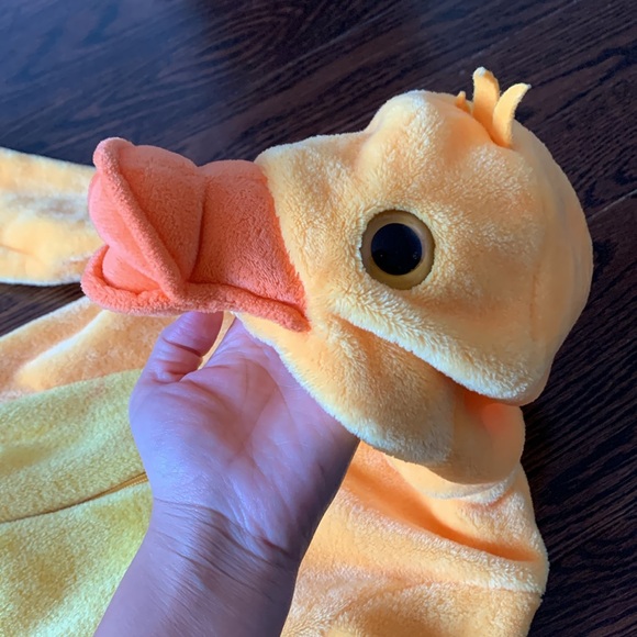 Super soft and fluffy yellow duckling costume 2T - Picture 7 of 11